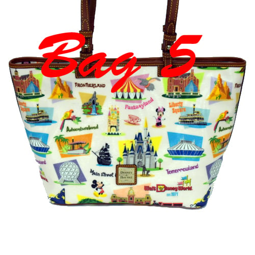 Disney Dooney and Bourke Bag - Disney World Retro - Shopper