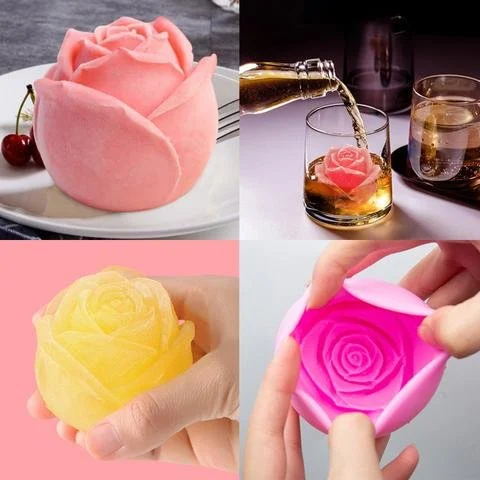 🔥BIG SALE - 49% OFF🔥🔥 - 3D Rose Shape Ice Cube Mold