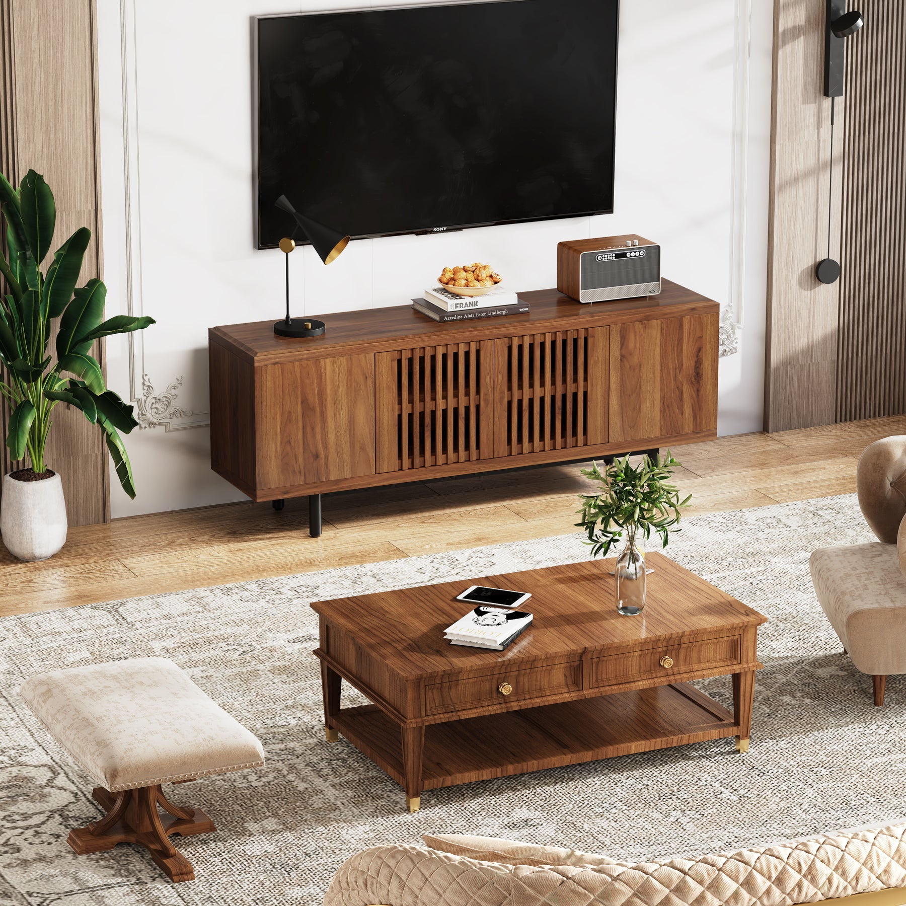 Modern TV Stand, 59