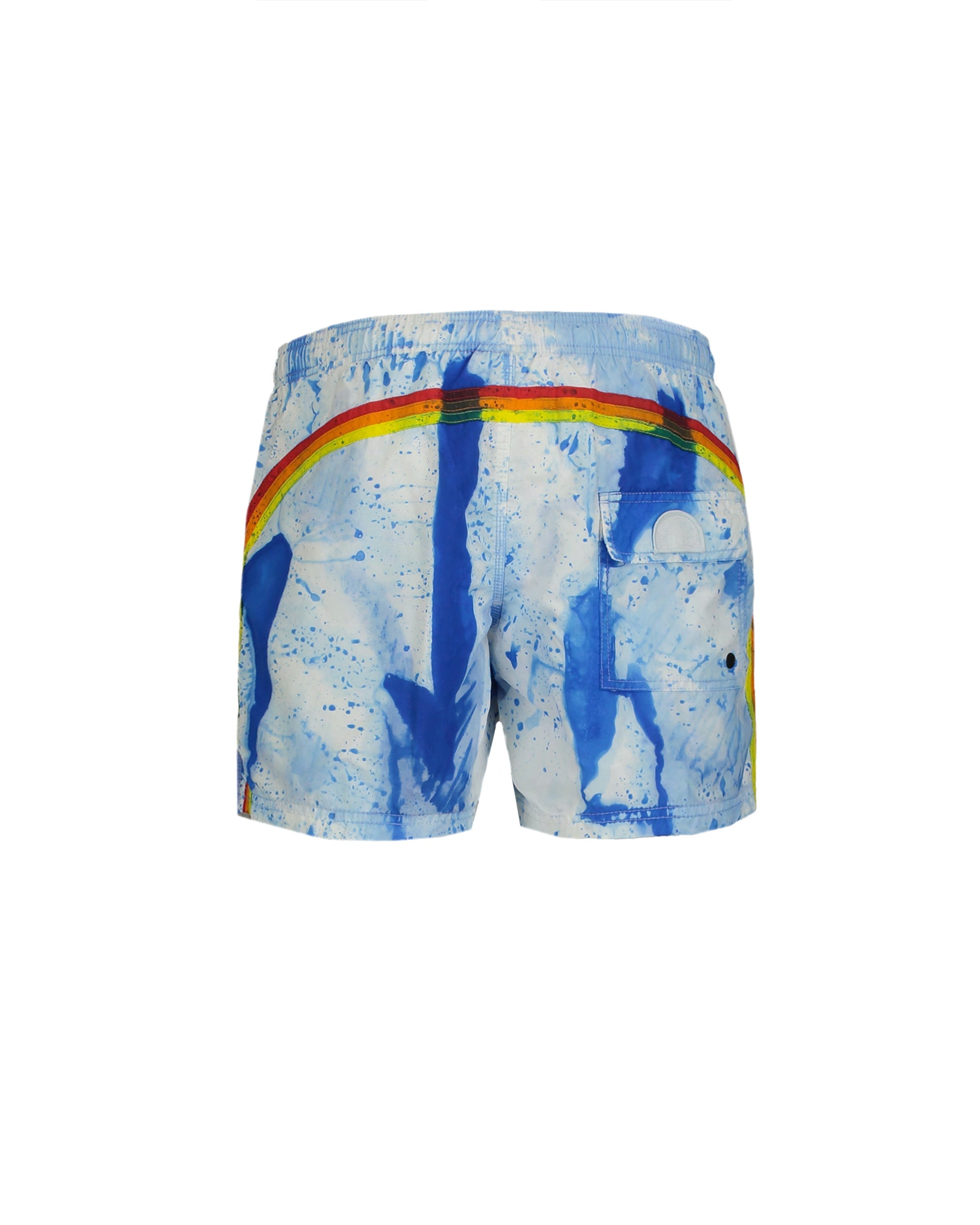 Costume da bagno tie dye blu