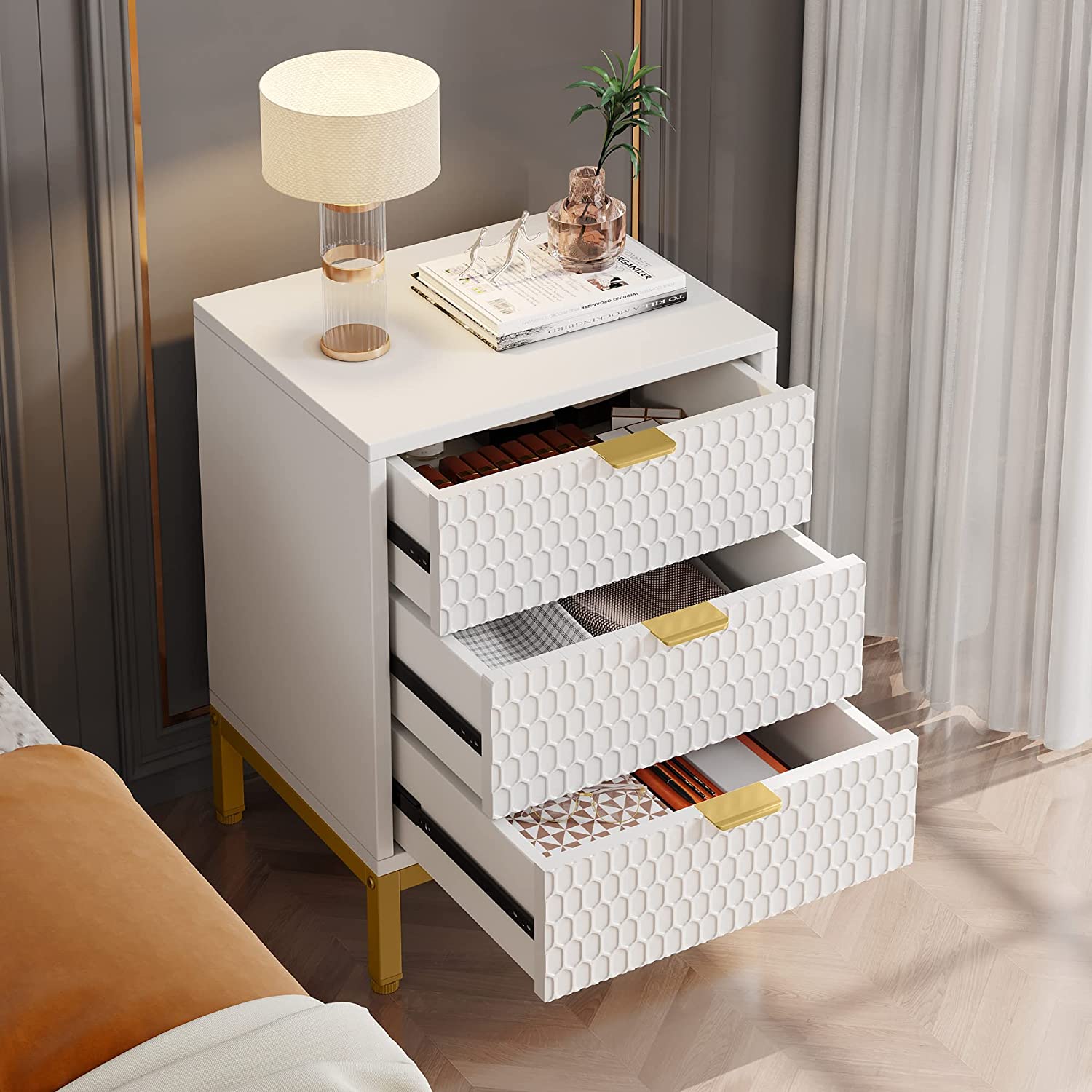 Modern Nightstand, 25.8