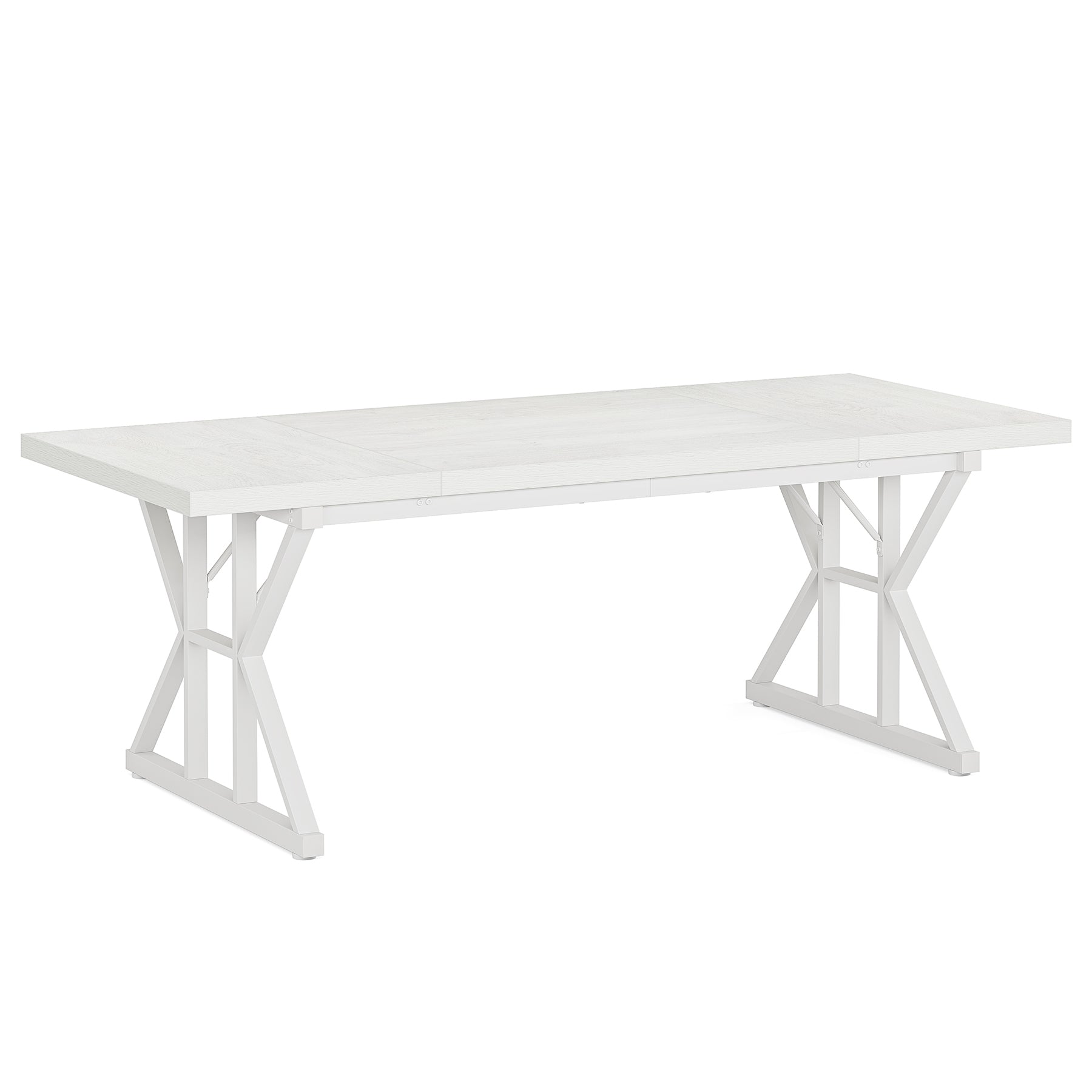 Wood Dining Table, Farmhouse 70.8