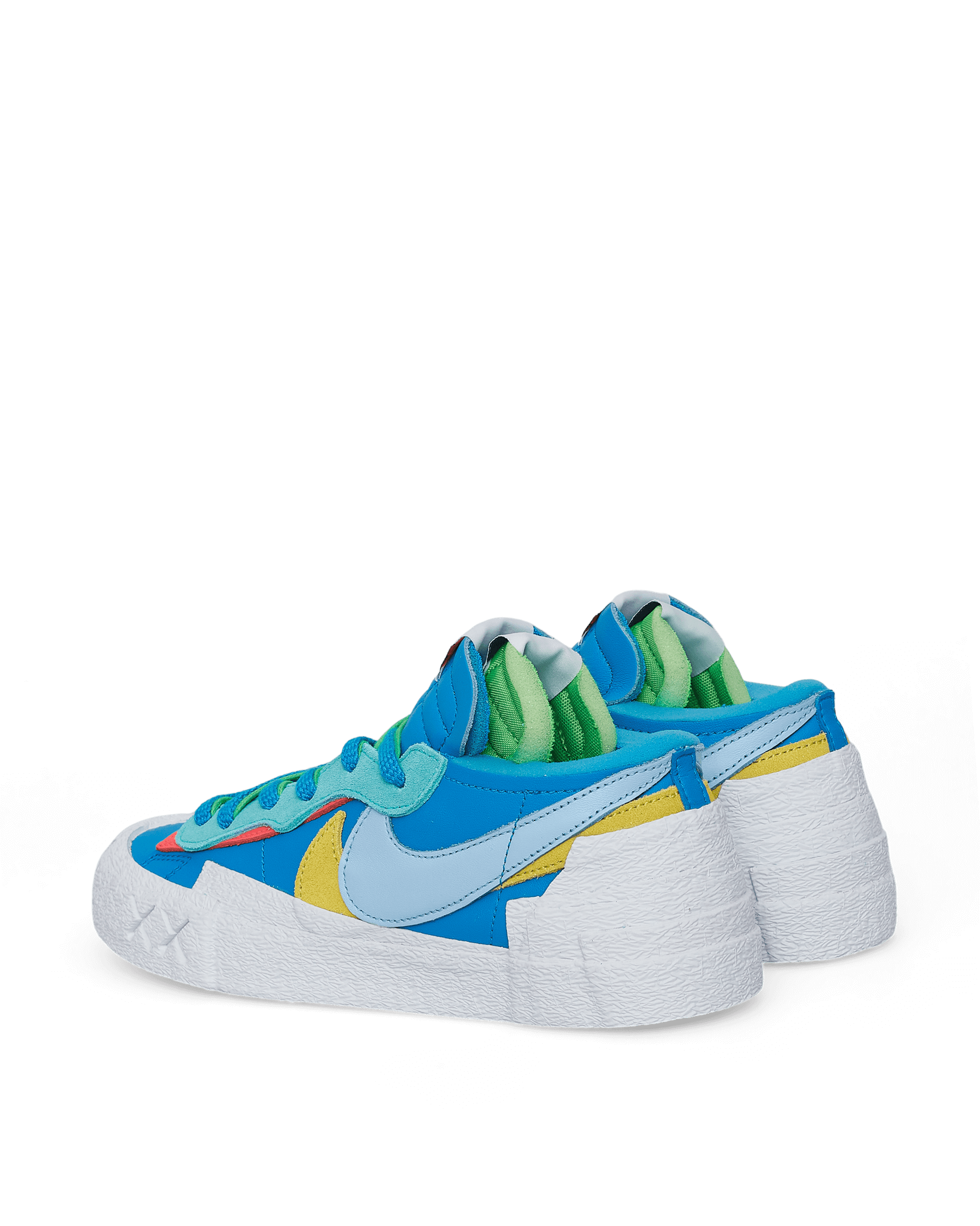 sacai x Kaws Blazer Low Sneakers Neptune Blue