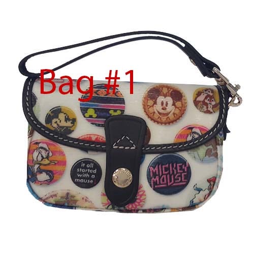 Disney Dooney and Bourke Bag - Disney Parks Buttons Mickey Wristlet Bag SPECIFIC