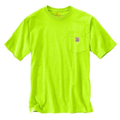 Carhartt Men's Short Sleeve Pocket T-Shirt_Bright Lime