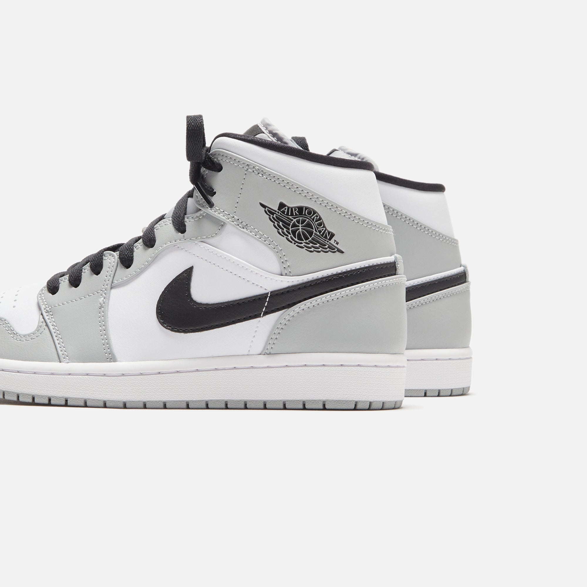 Nike Air Jordan 1 Mid - Light Smoke Grey / Black