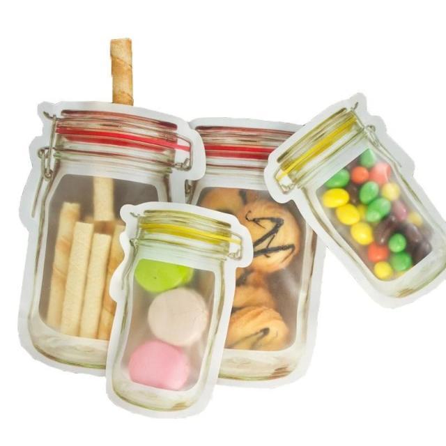 🔥BIG SALE - 49%OFF🔥🔥Mason Bottle Ziplock Bags (Set of 10)