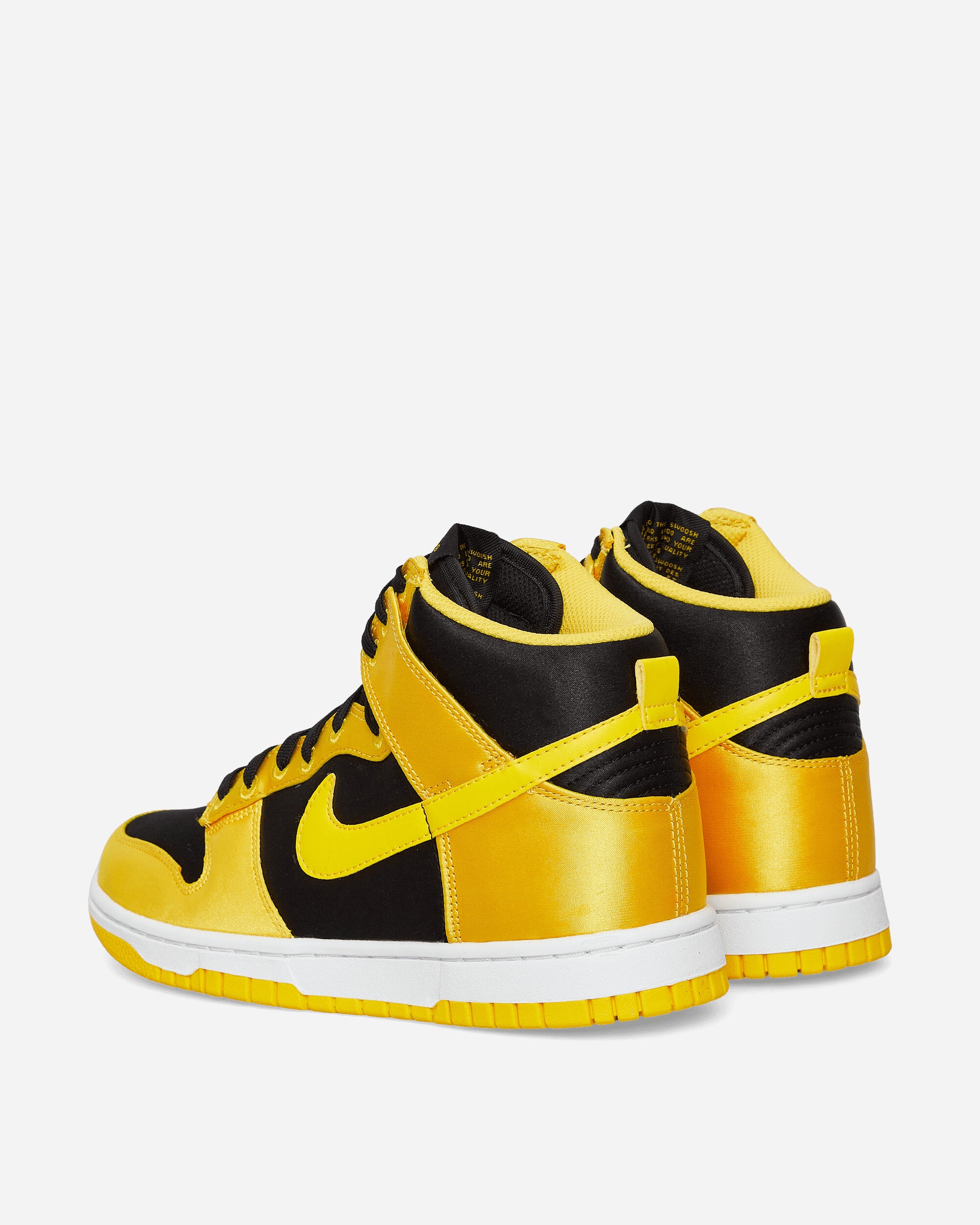 WMNS Dunk Hi Sneakers  Black / Varsity Maize / White