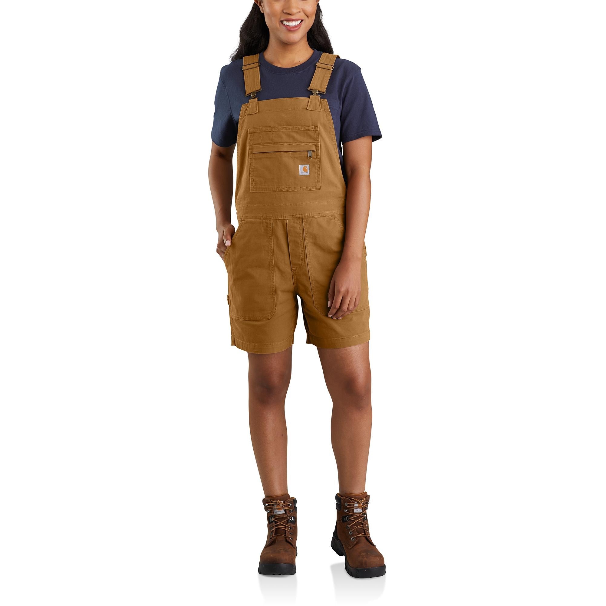 Carhartt Women's Rugged Flex® Canvas Shortall