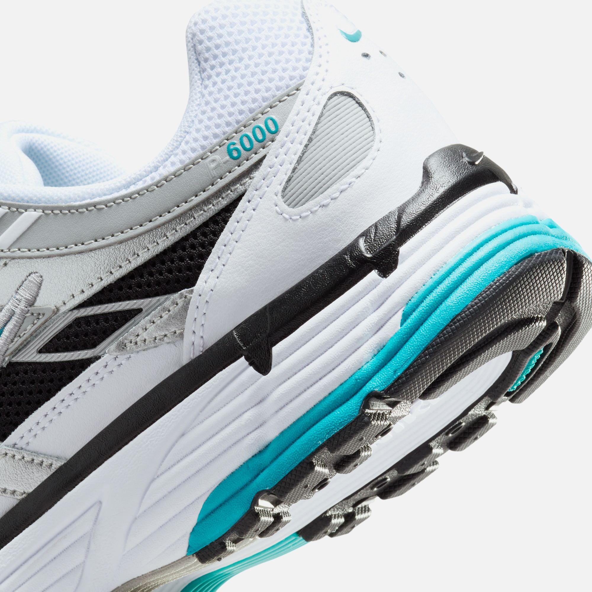 Nike P-6000 - White / Dusty Cactus / Metallic Silver / Black