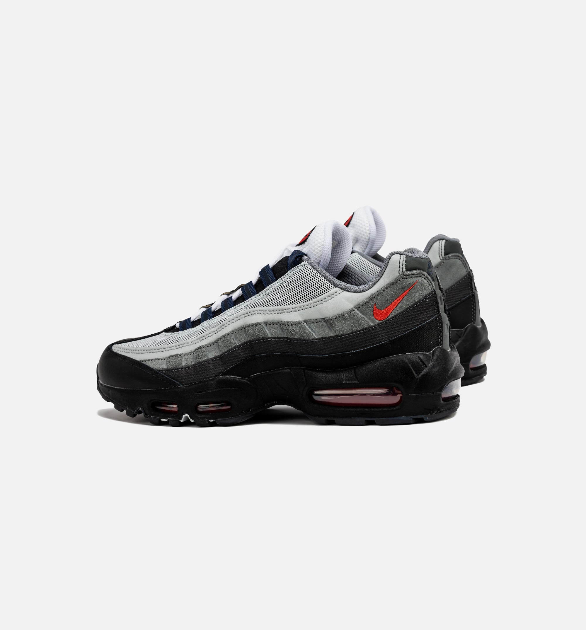 Air Max 95 Mens Lifestyle Shoe - Black/Anthracite/Smoke Grey/Track Red