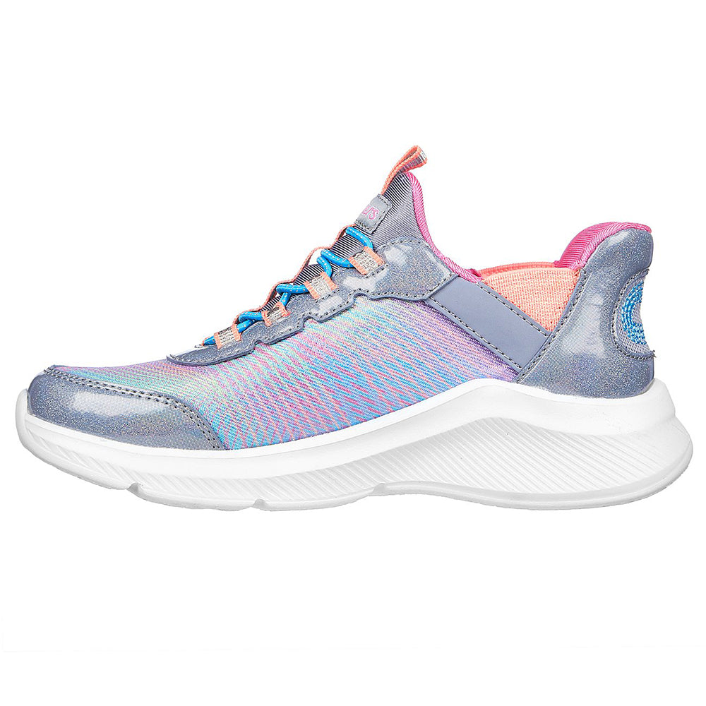 Skechers Girls Slip-Ins Foamies Dreamy Lites Shoes - 303514L-GYMT