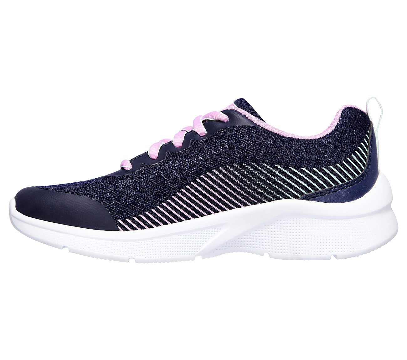 Skechers Girls Microspec Shoes - 302126L-NVLV