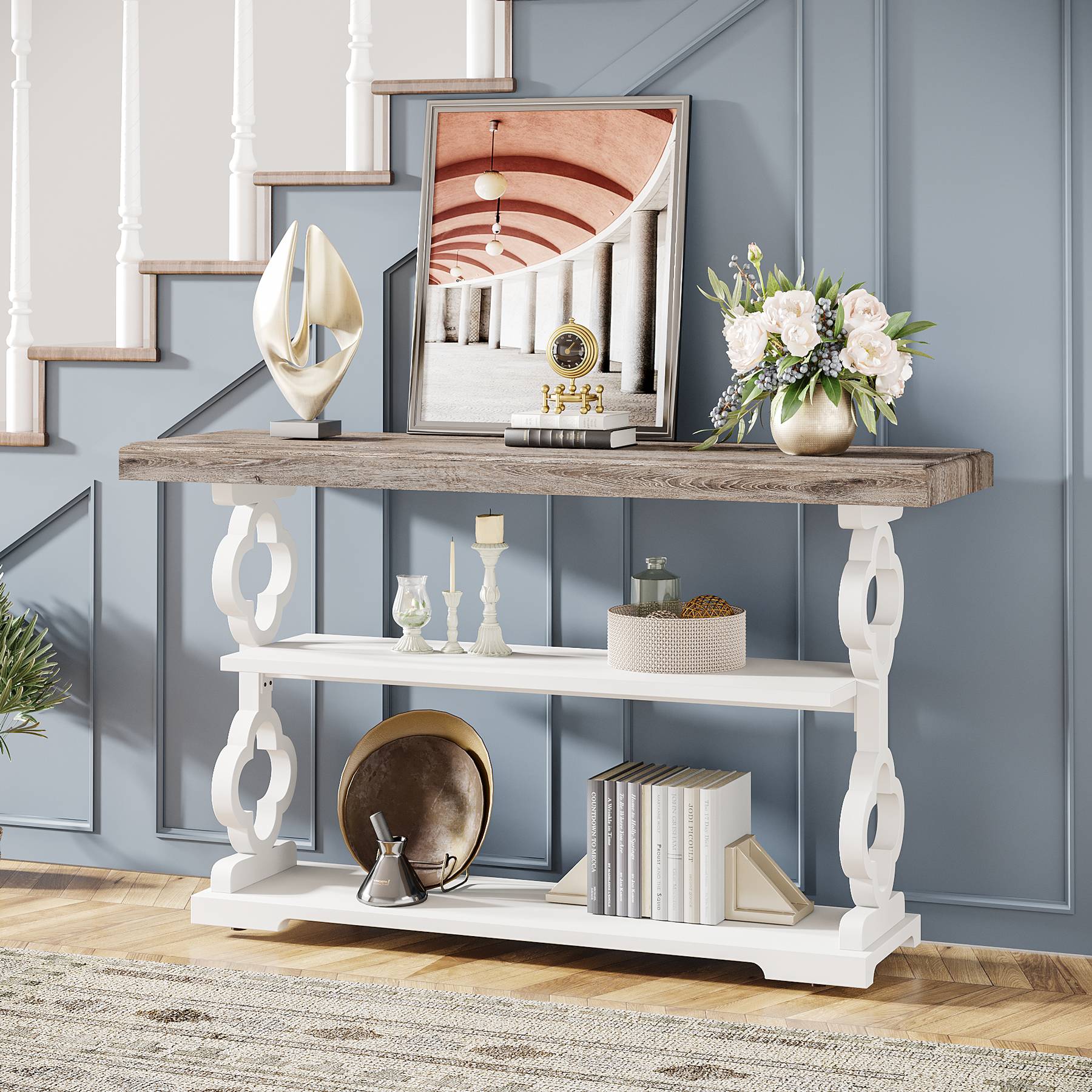 Farmhouse Console Table, 55