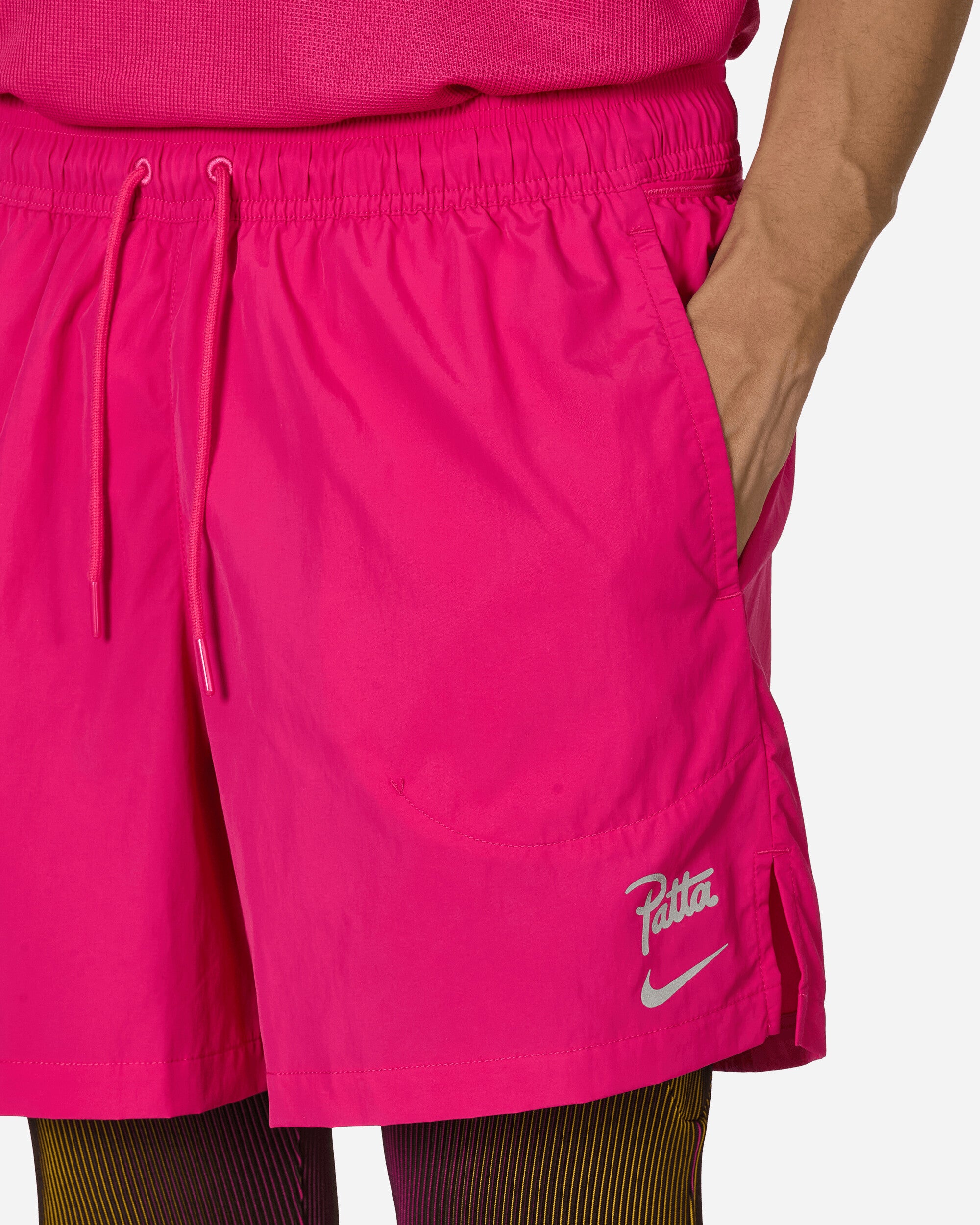 Patta Running Team Shorts Fireberry