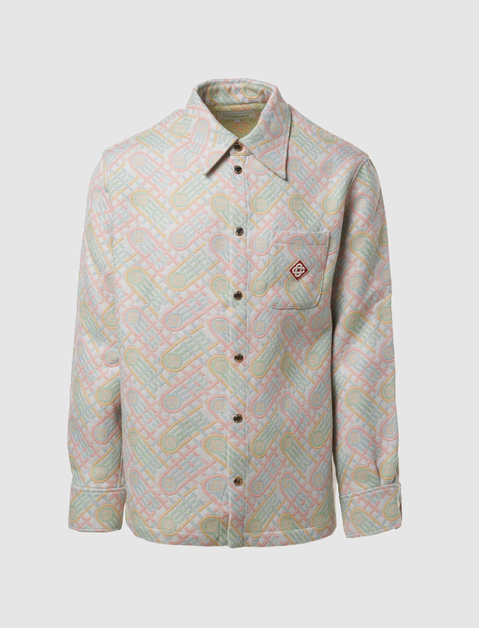 JACQUARD SHIRT JACKET