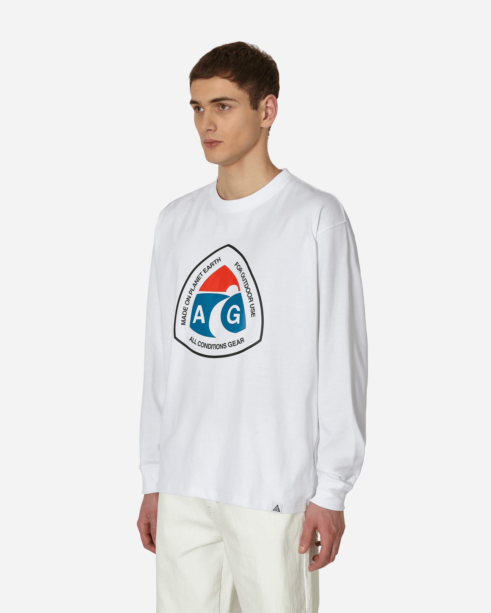 ACG Outdoor Sign Longsleeve T-Shirt White