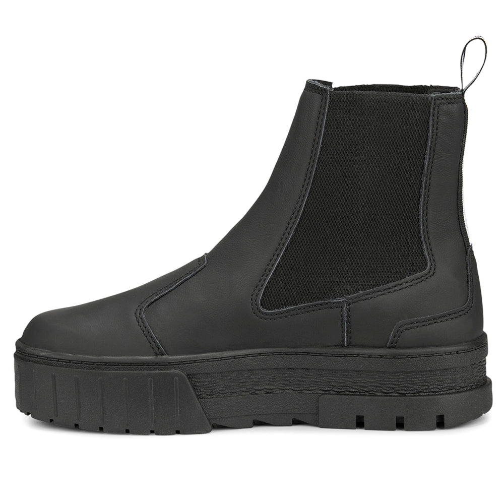 Mayze Chelsea Round Toe Chelsea Platform Boots