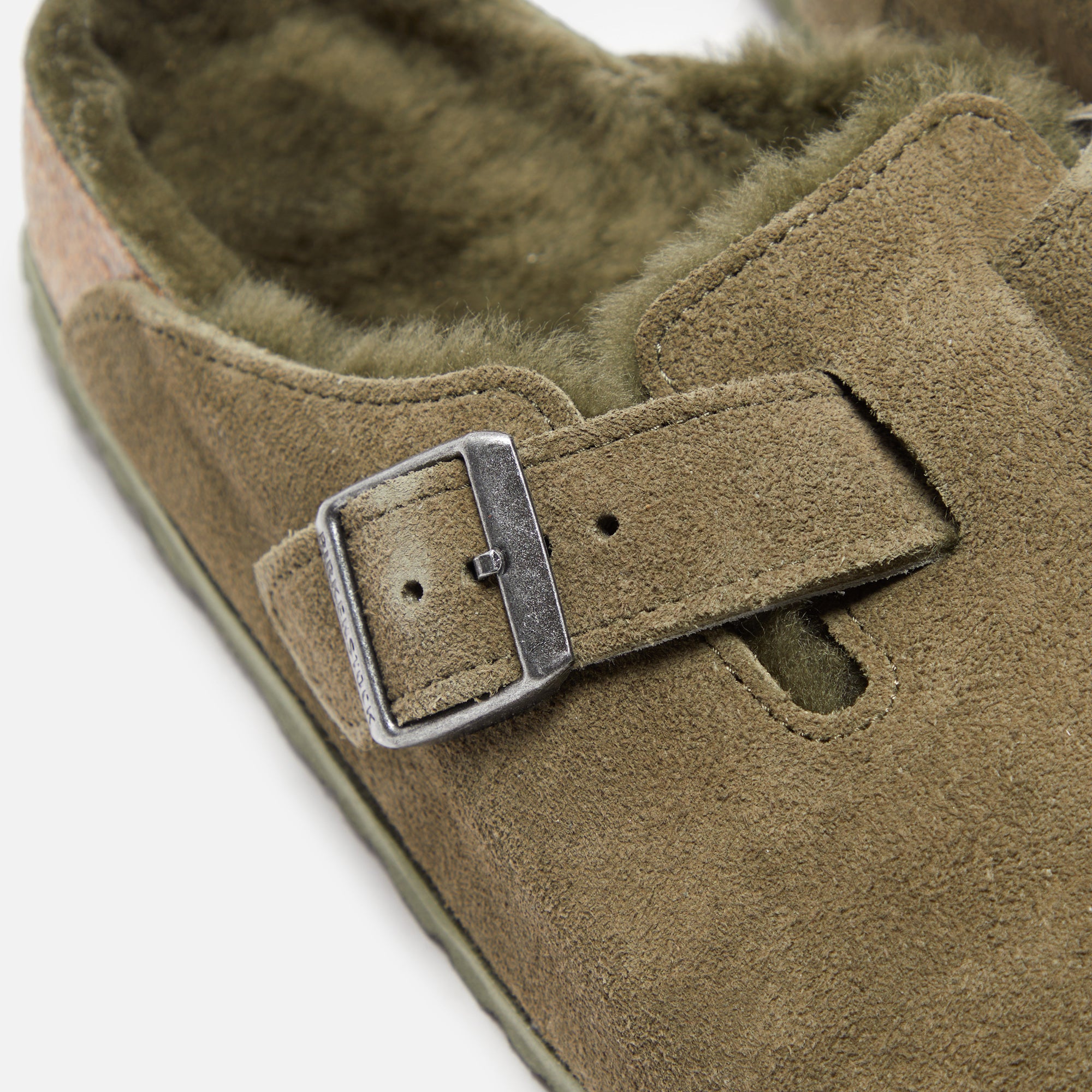 Birkenstock Boston Shearling - Thyme