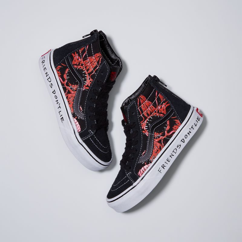 Vans X Stranger Things Kids Sk8-Hi Zip