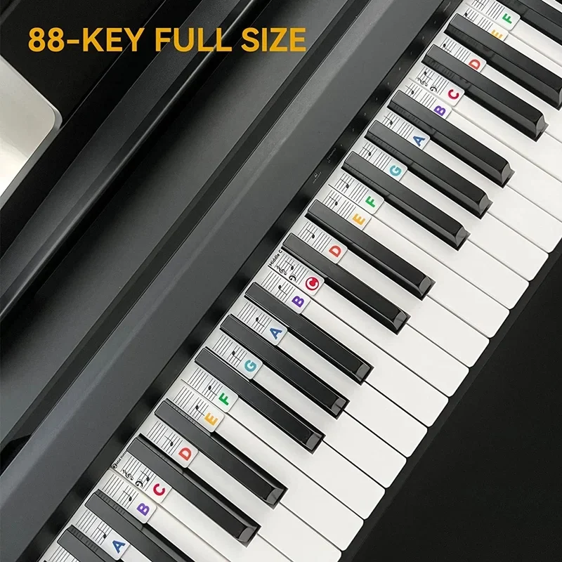 🎁  47% OFF🔥🔥--🎄Removable Piano Keyboard Note Labels