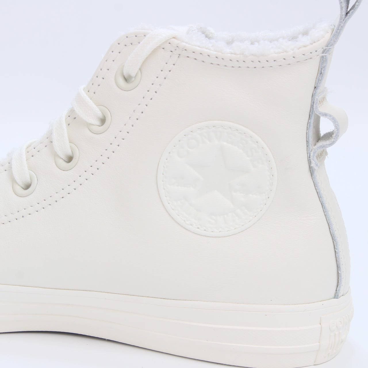 Womens Converse All Star Hi Egret Egret Egret Trainers