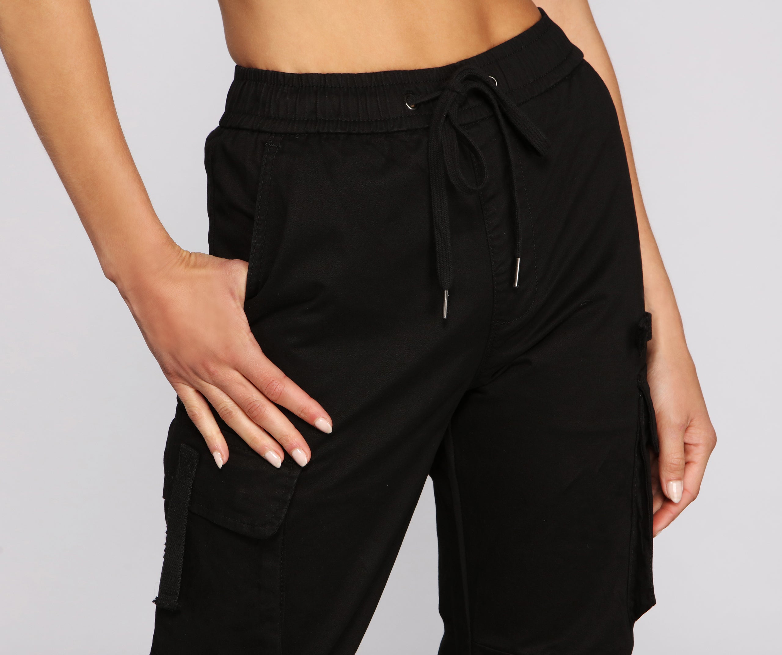 Casual-Chic Cargo Joggers