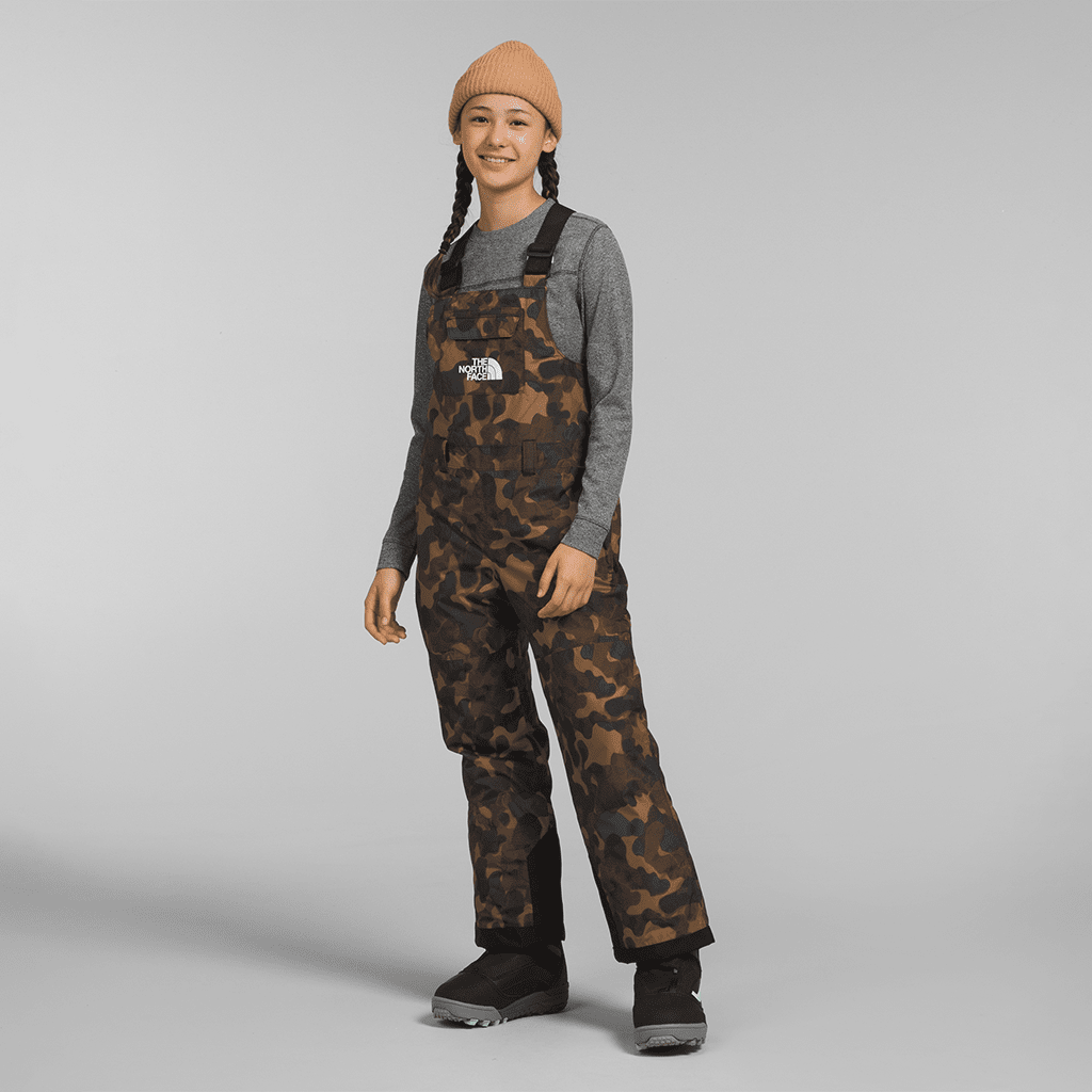 Freedom insulated bib kids' pants - Utility brown camo