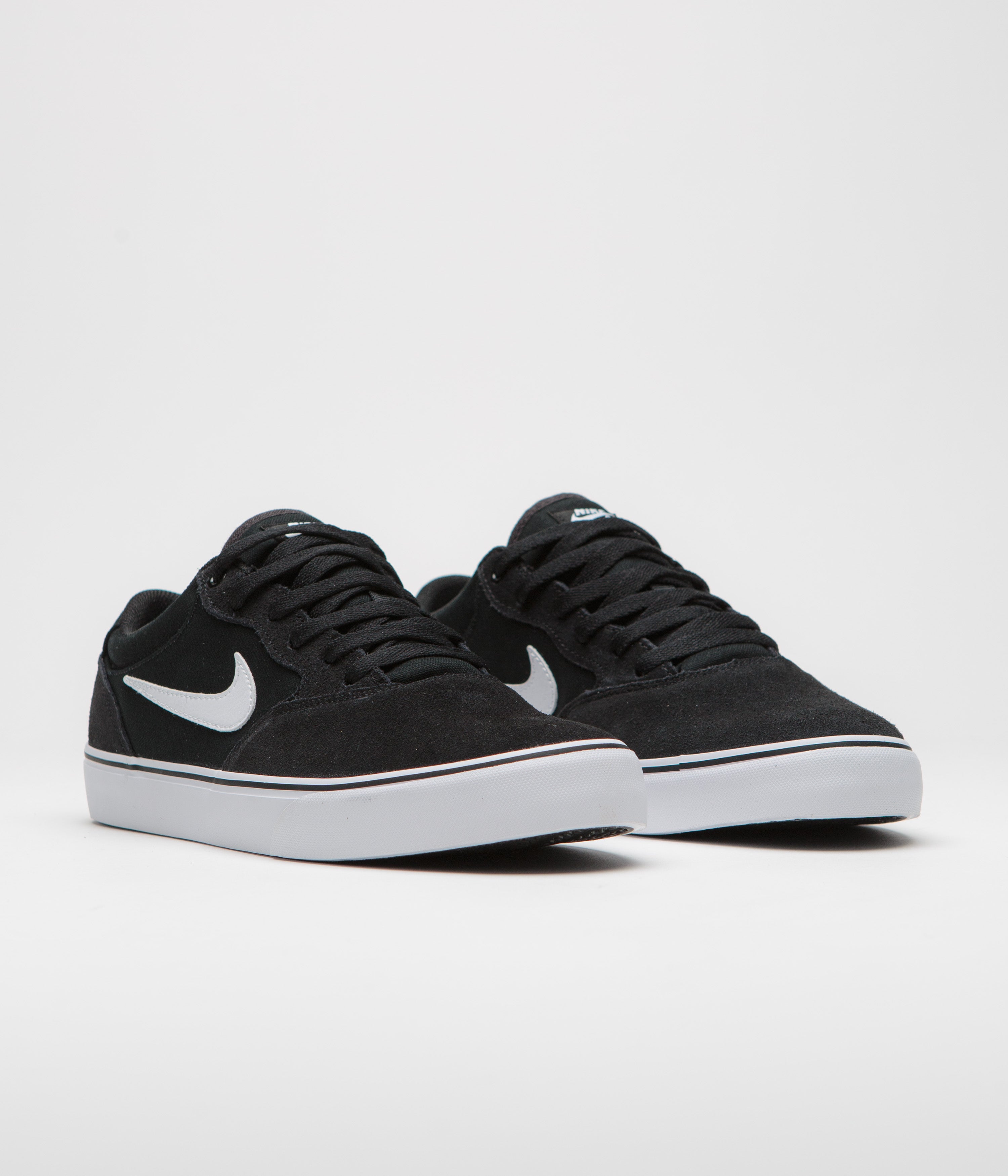 Nike SB Chron 2 Shoes - Black / White - Black