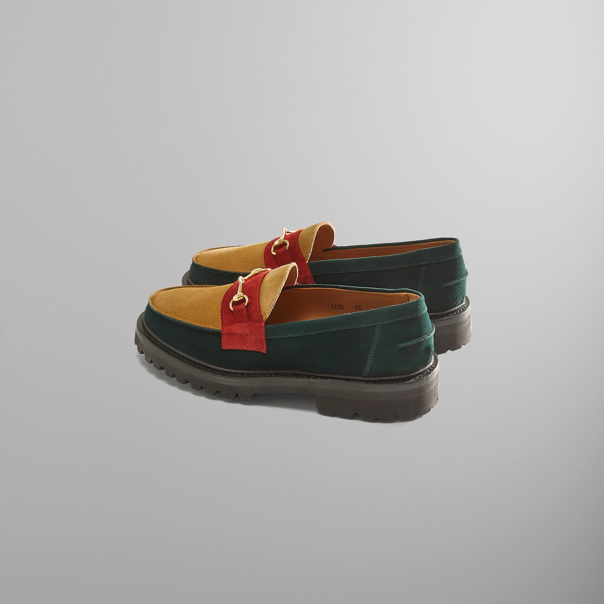 Kith for Blackstock & Weber The Mason Horse Bit Loafer - Emerald / Tan