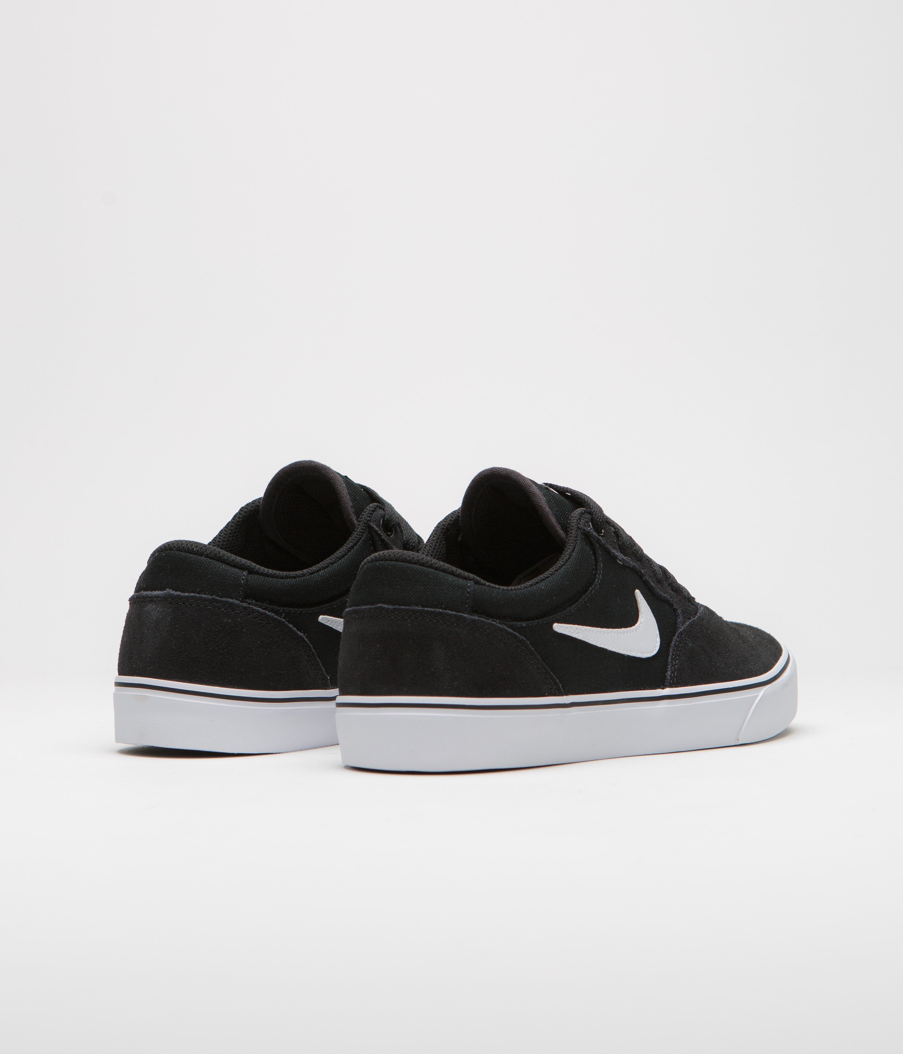 Nike SB Chron 2 Shoes - Black / White - Black