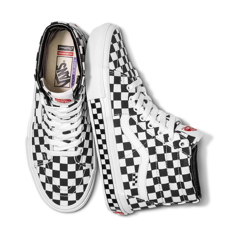 Customs Checkerboard Skate Sk8-Hi