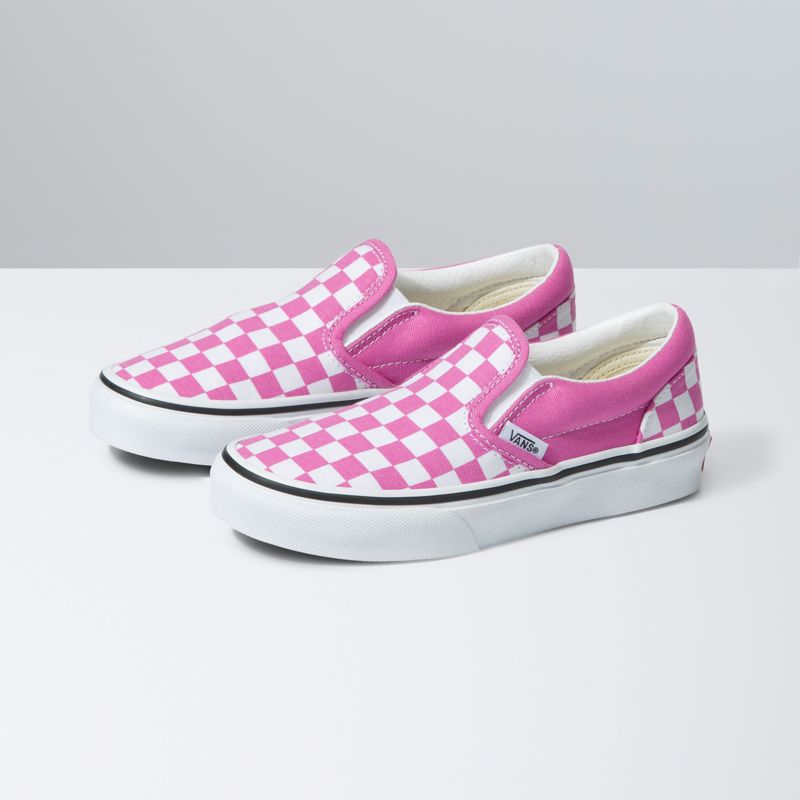 Kids Checkerboard Classic Slip-On