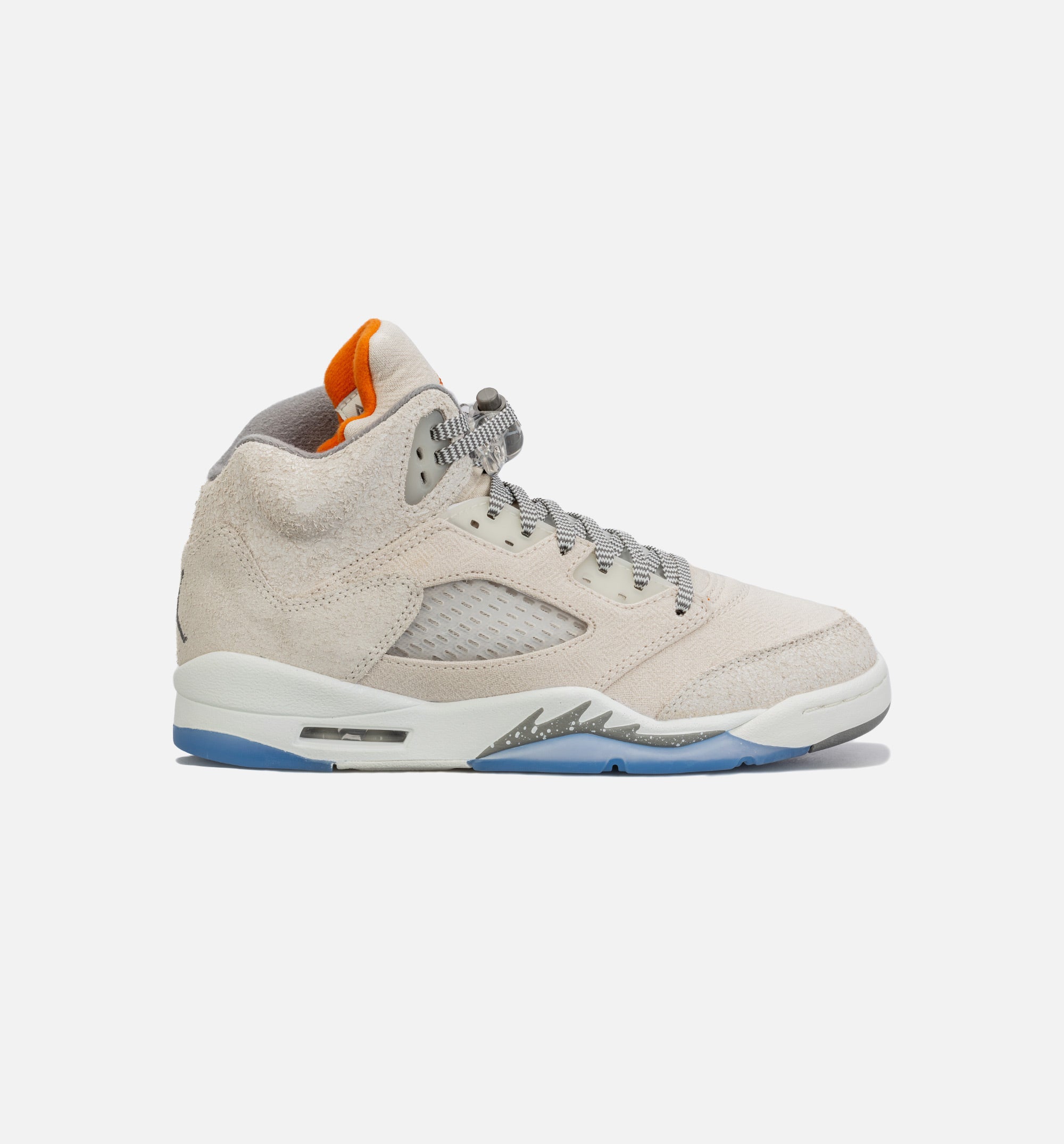 Air Jordan 5 Retro SE Craft Grade School Lifestyle Shoe - Beige/Grey Free Shipping