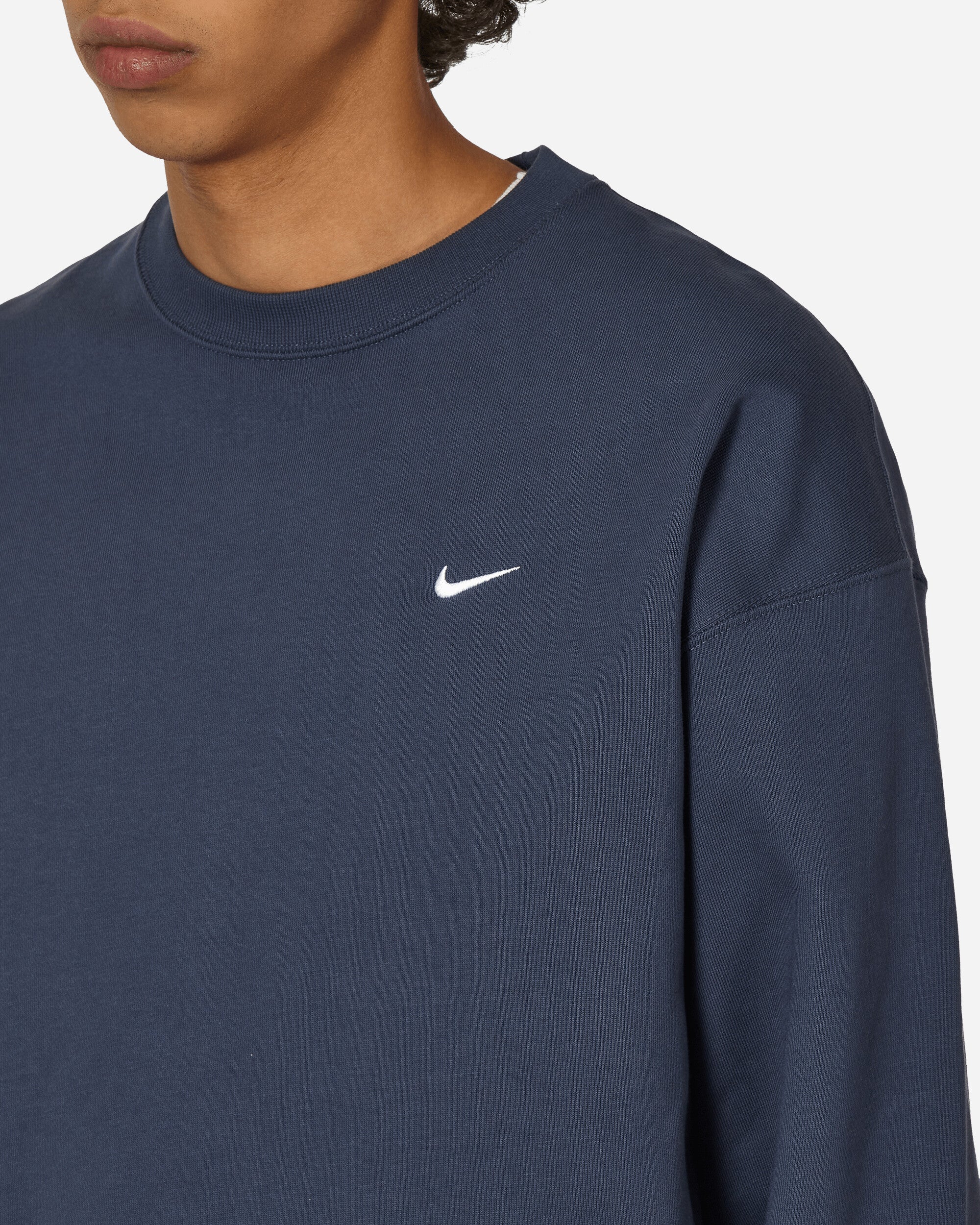 Solo Swoosh Crewneck Sweatshirt Thunder Blue