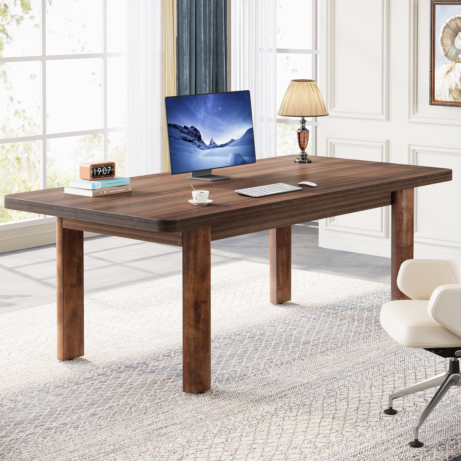 Wood Executive Desk, 62.99