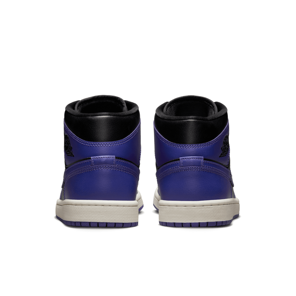 Wmns Air Jordan 1 Mid 'Purple Black'