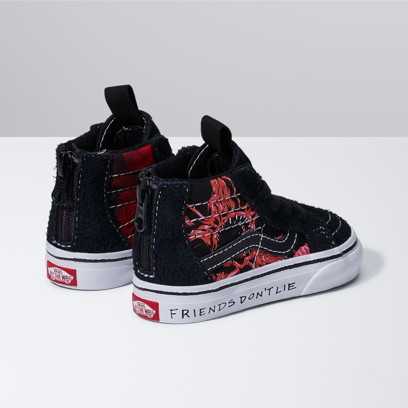 Vans X Stranger Things Toddler Sk8-Hi Zip