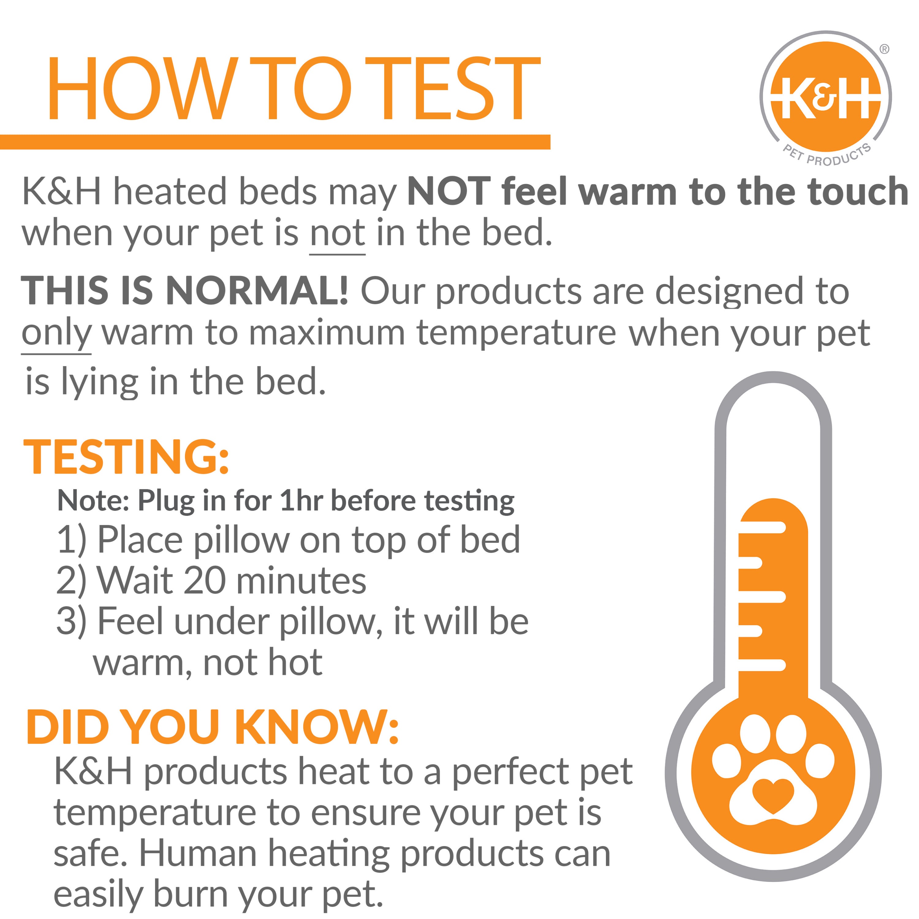 KandH Pet Products Thermo-Pet Mat， 14