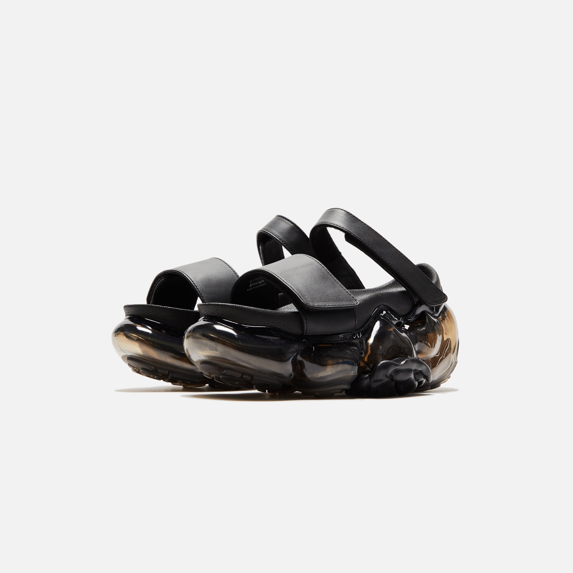 Grounds Moopie Leather Sandal - Black