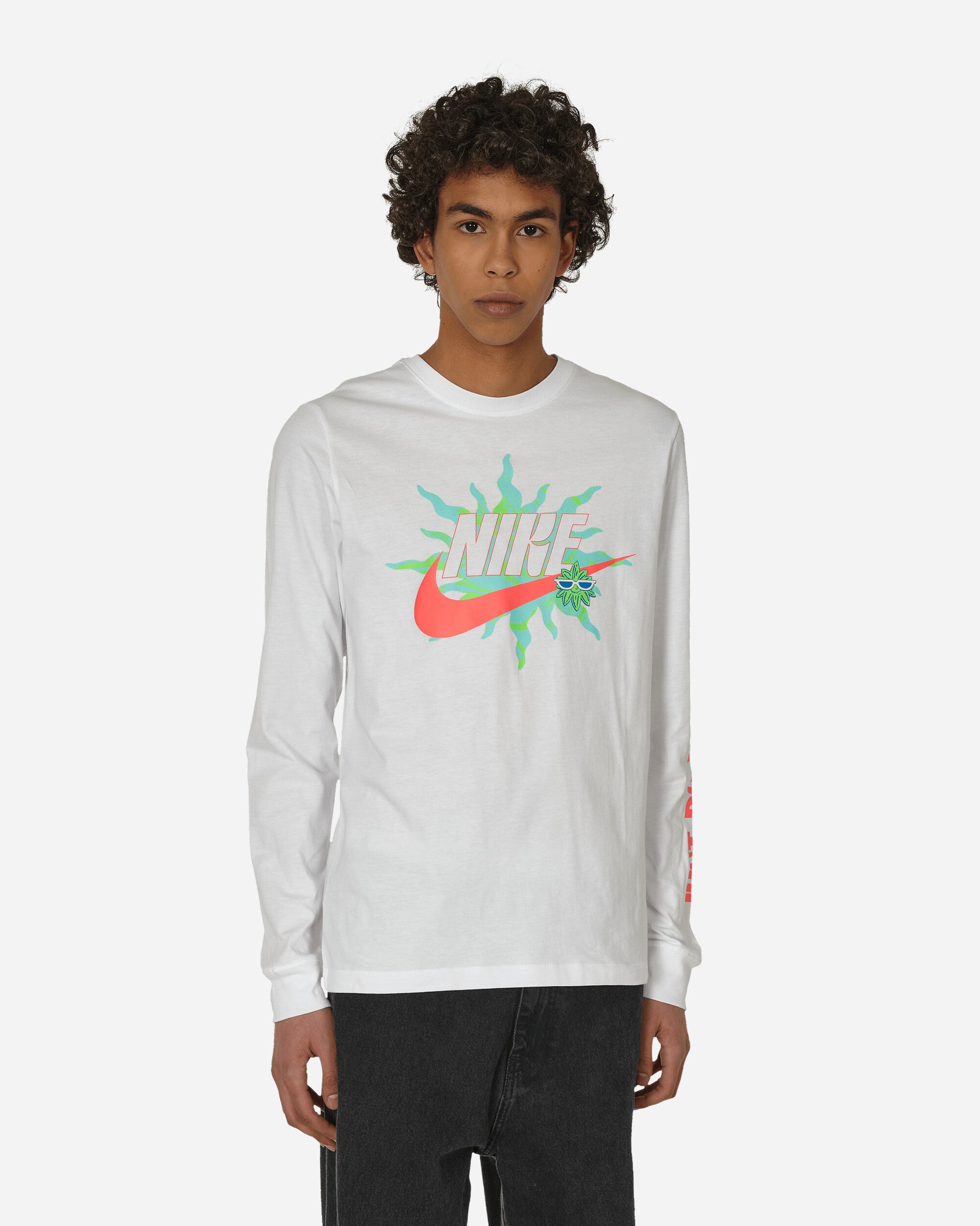 Spring Swoosh Longsleeve T-Shirt White