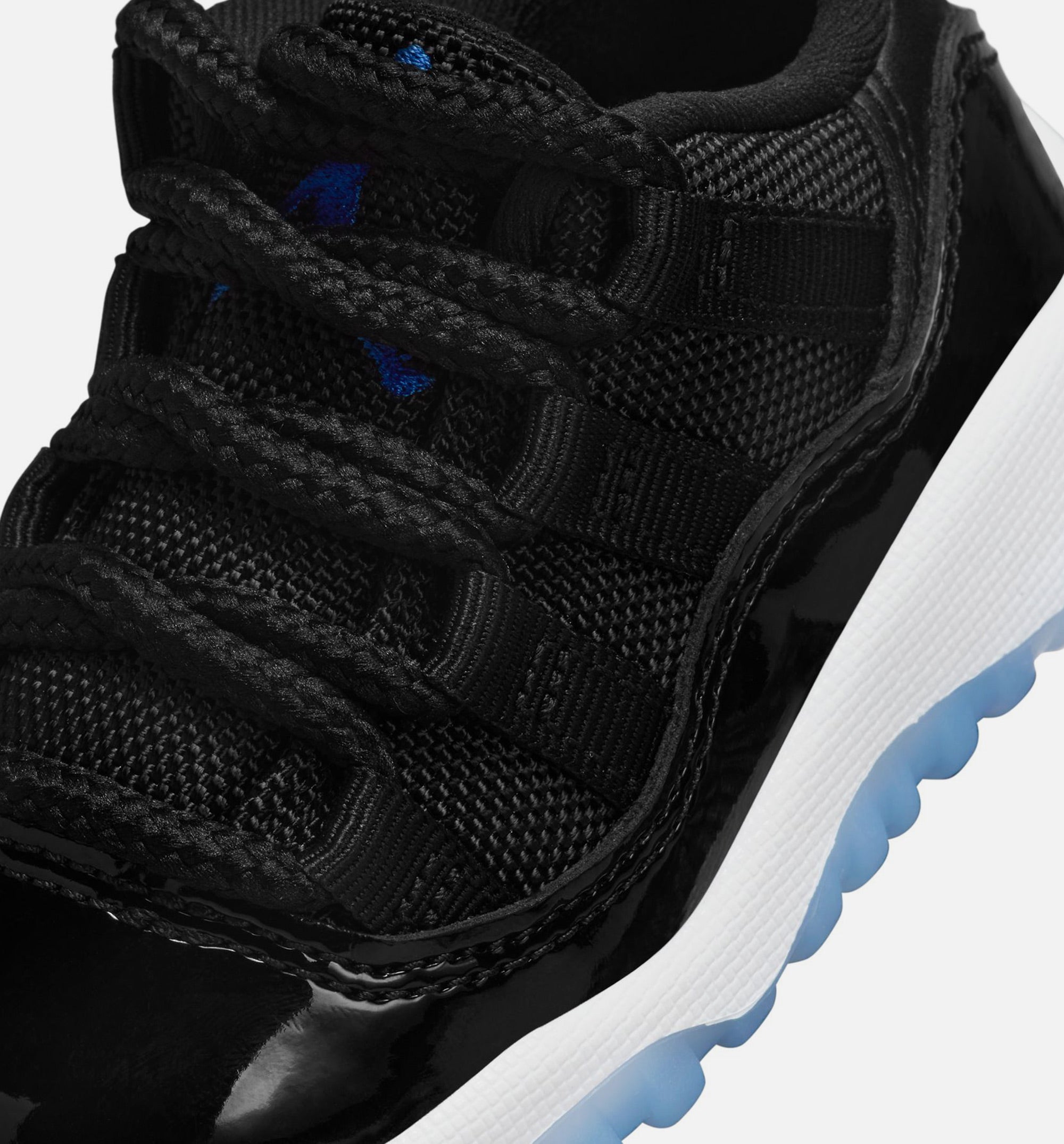 Air Jordan 11 Retro Low Black and Varsity Royal Infant Toddler Lifestyle Shoe - Black/Varsity Royal/White