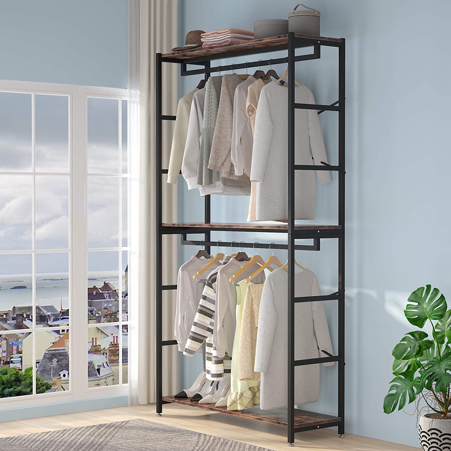 Freestanding Closet Organizer, 86