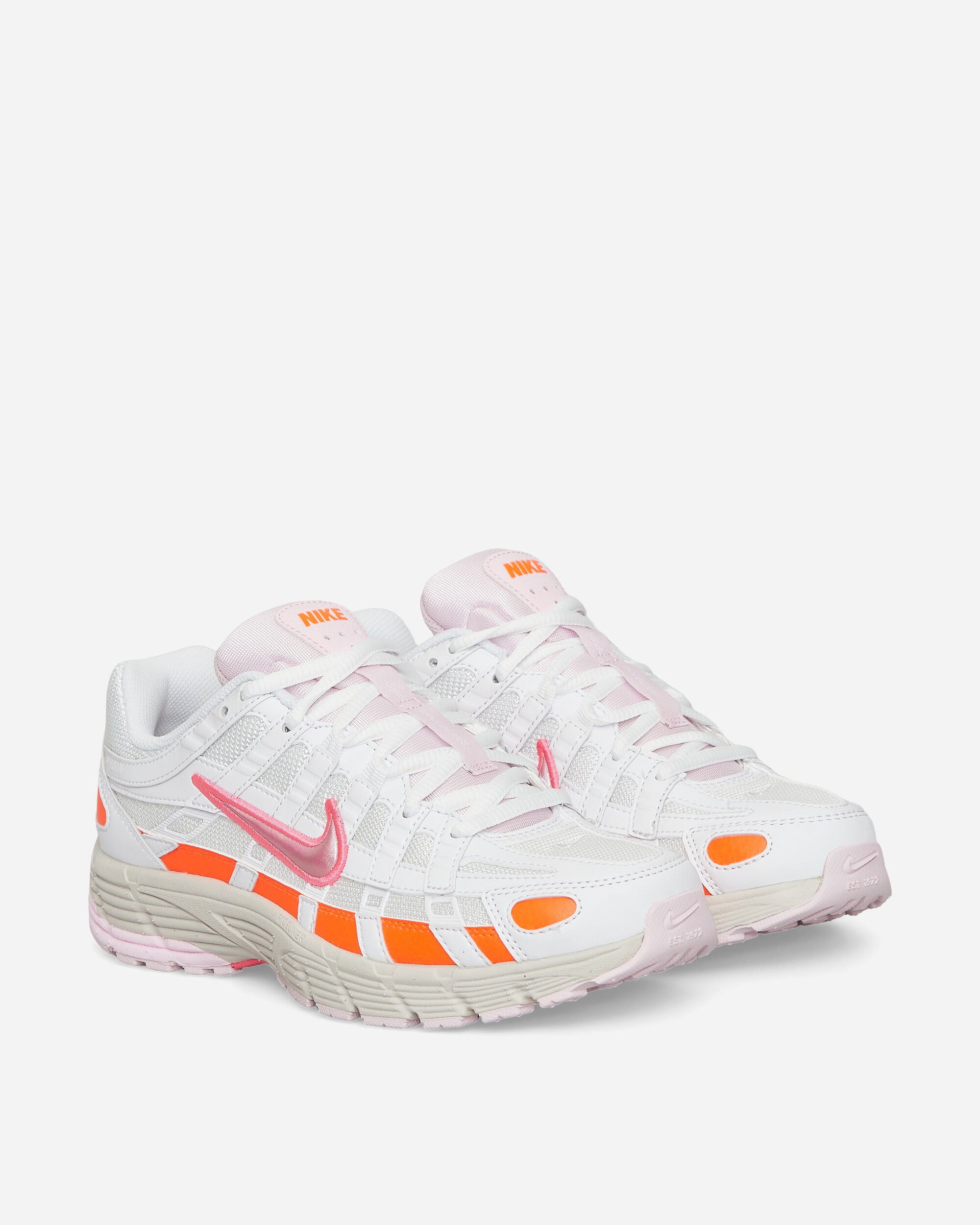 WMNS P-6000 Sneakers White / Digital Pink / Orange