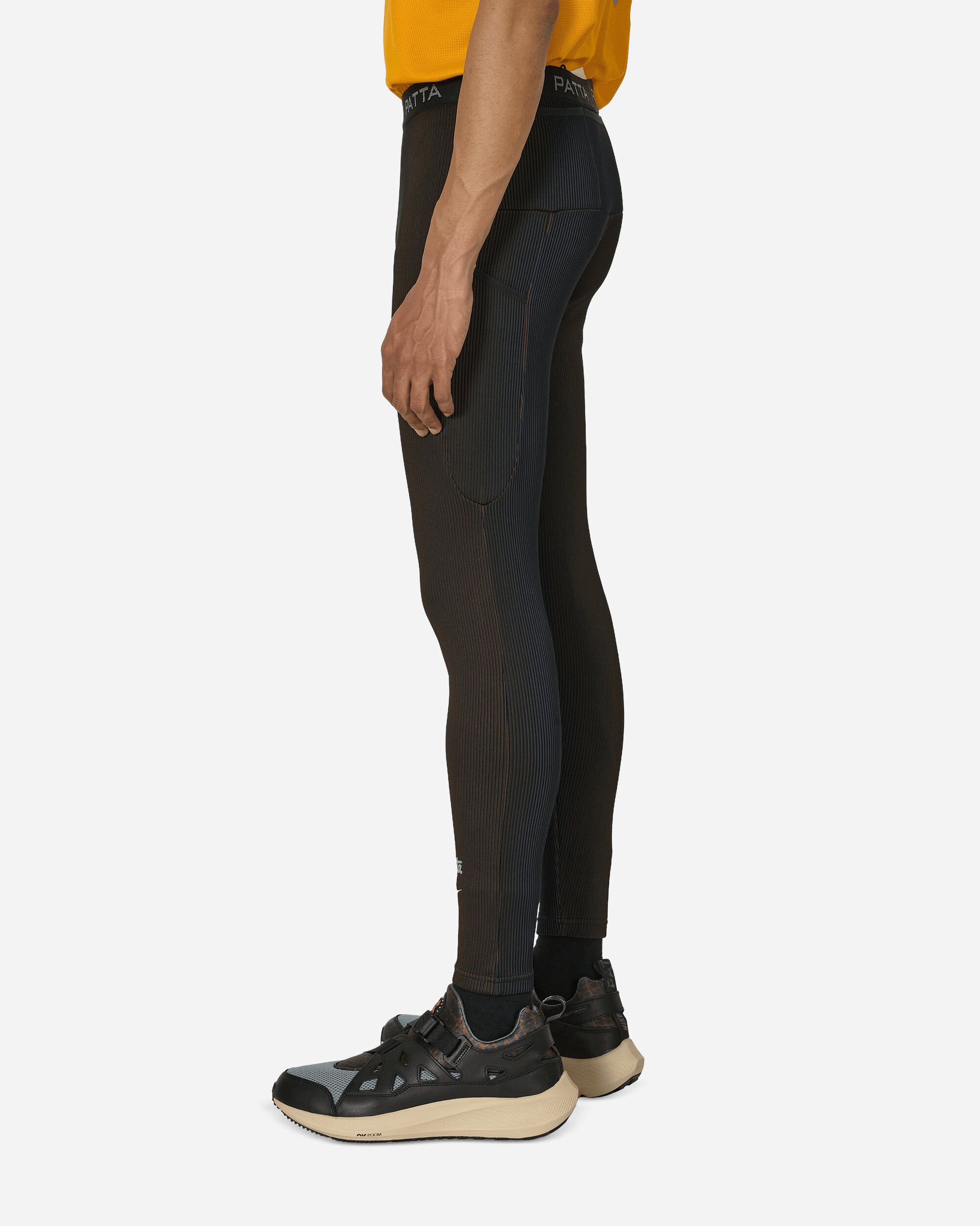 Patta Running Team Leggings Black / Royal Blue