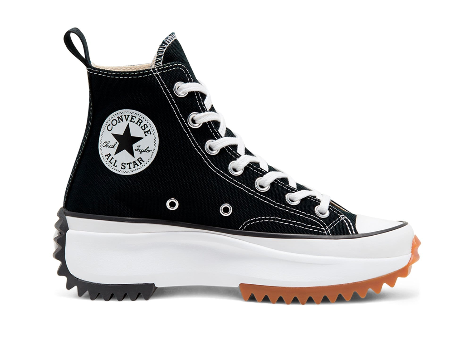 Converse Run Star Hike Plataforma Womens Negro