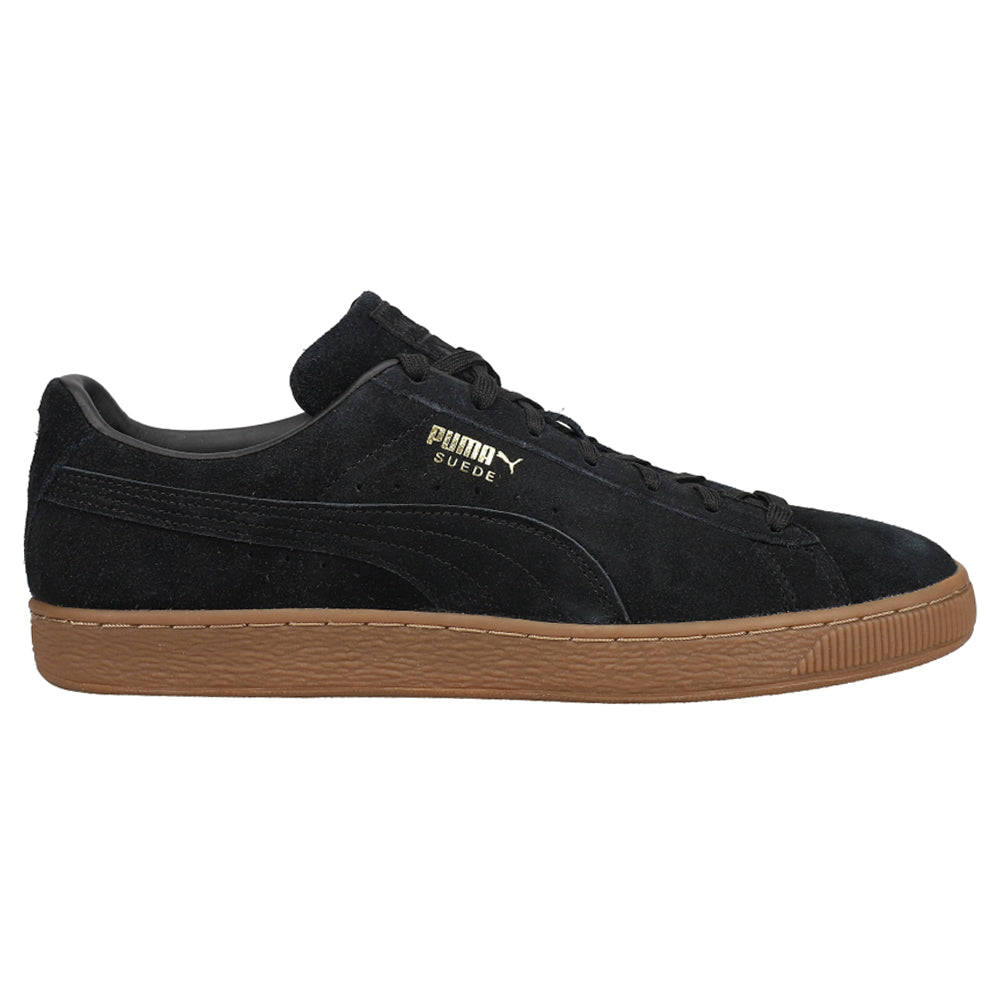 Suede Gum Lace Up Sneakers