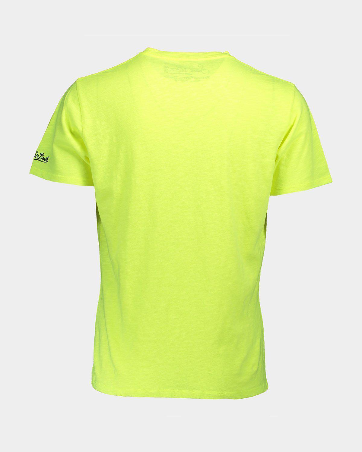 T-shirt Skylar Trooper giallo fluo