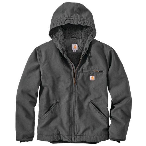 Carhartt Men's Duck Sherpa-Lined Jacket