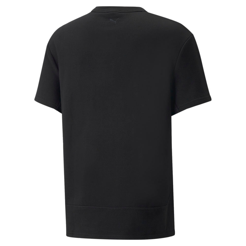 Pivot Cut Off Pullover Crew Neck Short Sleeve T-Shirt